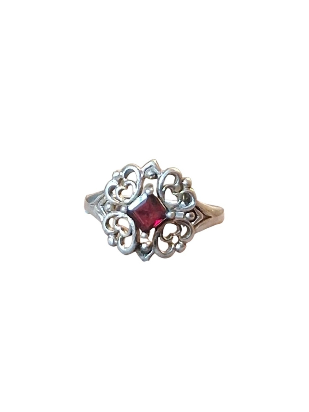 Vintage Avon Garnet Size 10 Ring